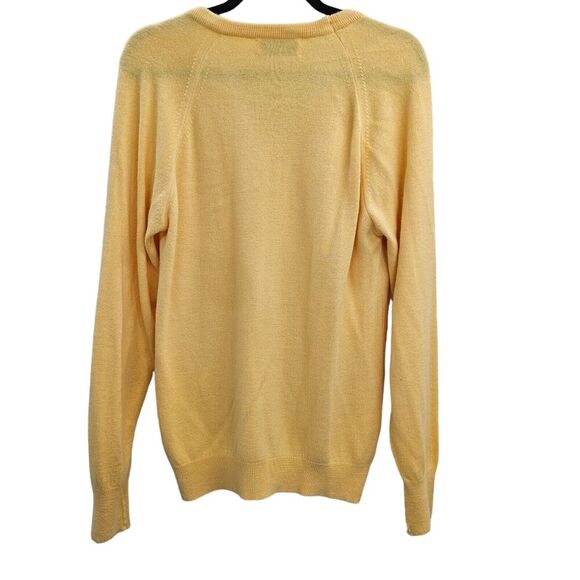 Christian Dior Sweater Womens Sz Medium Green Vintage Logo Designer Luxury Soft - Picture 3 of 13